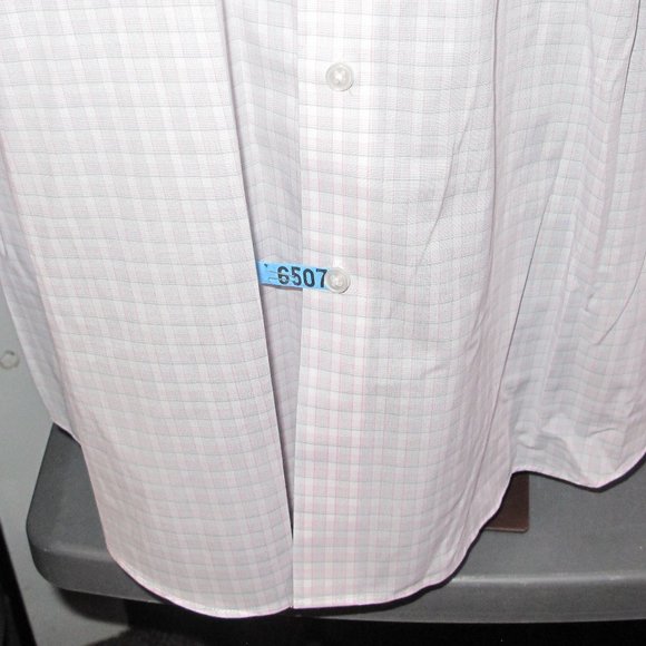 Sized 18 - 34/35 - 2XL Calvin Klein Steel Dress Shirt - Picture 8 of 15